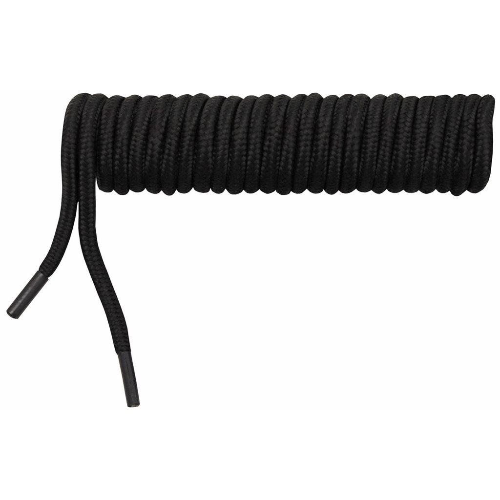 Levně MFH tkaničky kulaté 190 cm ČERNÉ