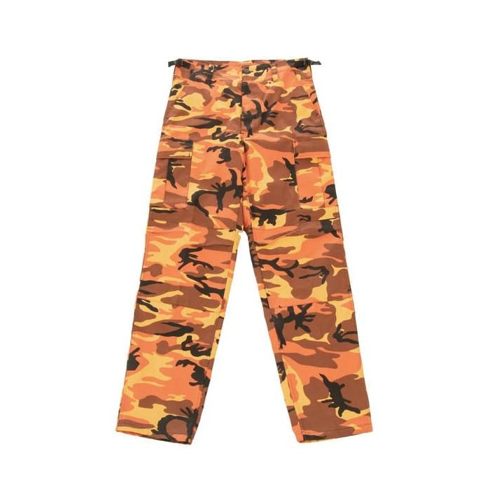 Levně Kalhoty US BDU ORANGE CAMO MMB