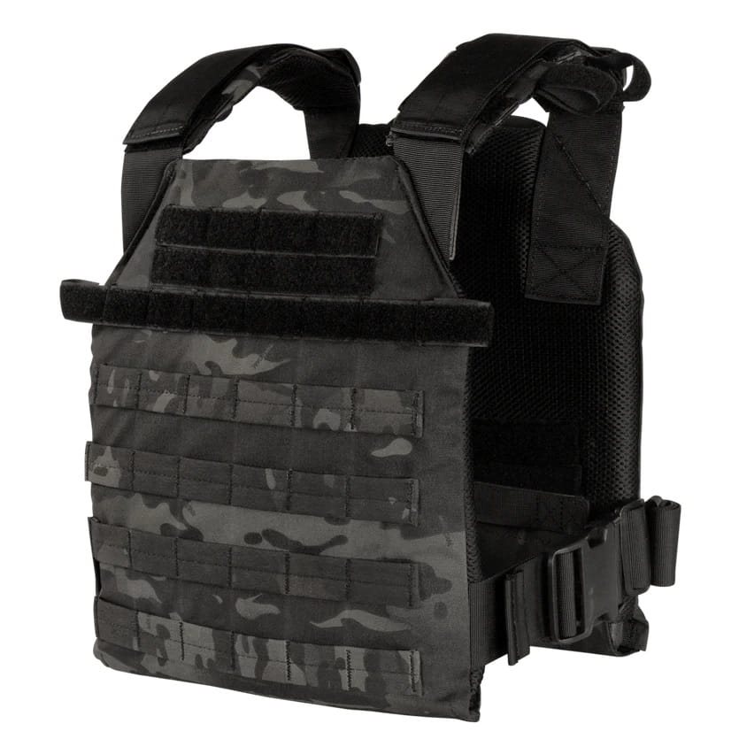 Levně CONDOR OUTDOOR vesta lehká SENTRY MOLLE nosič plátů MULTICAM BLACK