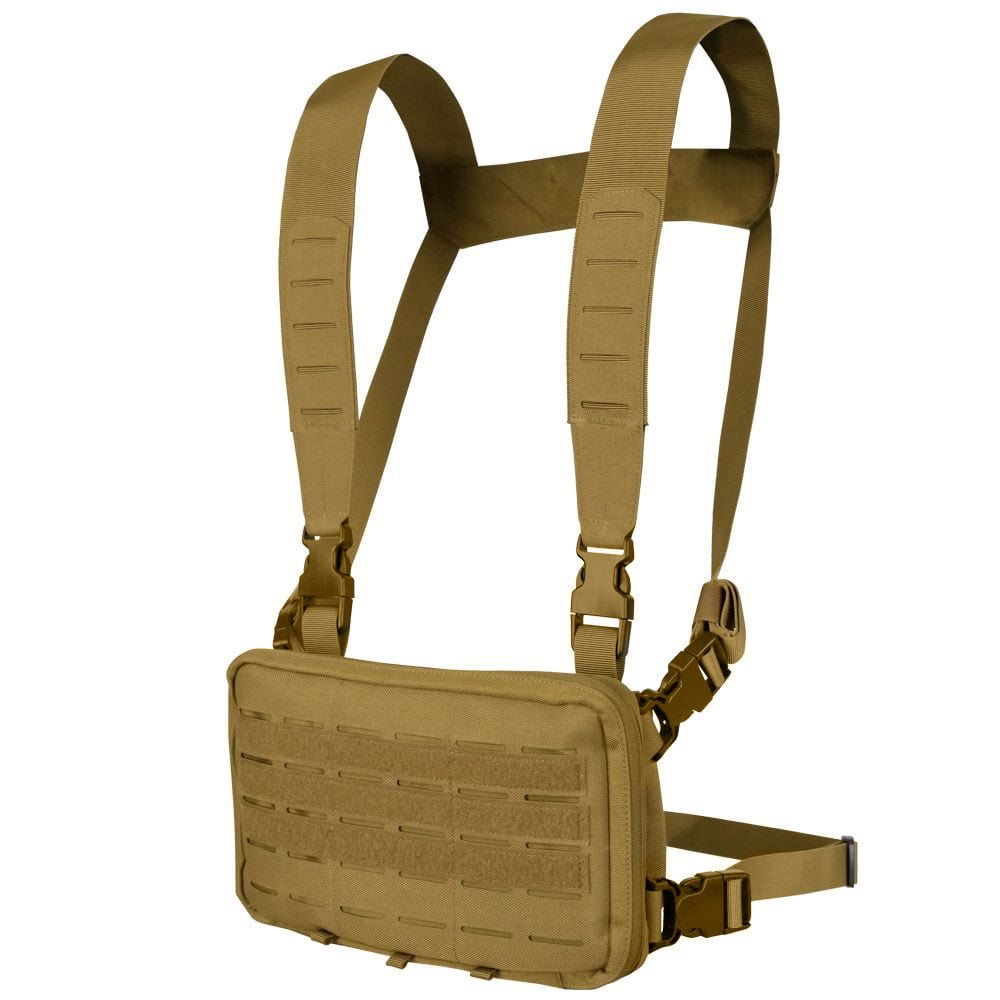 Levně CONDOR OUTDOOR vesta taktická STOWAWAY CHEST RIG COYOTE