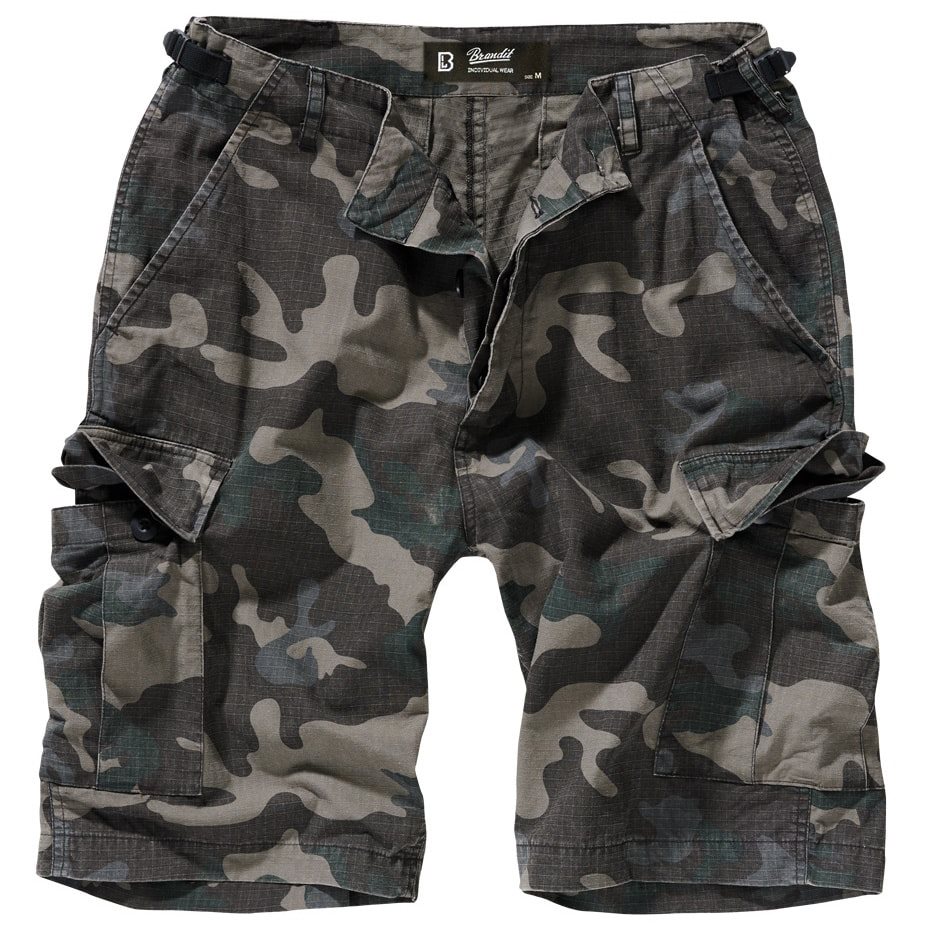 Levně Kraťasy US BDU rip-stop DARK CAMO