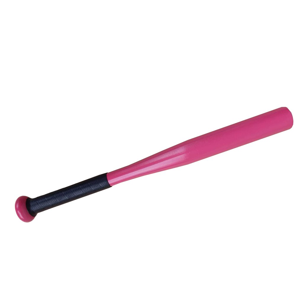 Levně Pálka baseballová TYSONZ hliník 46 cm RŮŽOVÁ