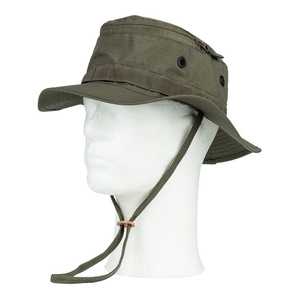 Levně Klobouk s ukrytou moskytiérou RANGER GREEN