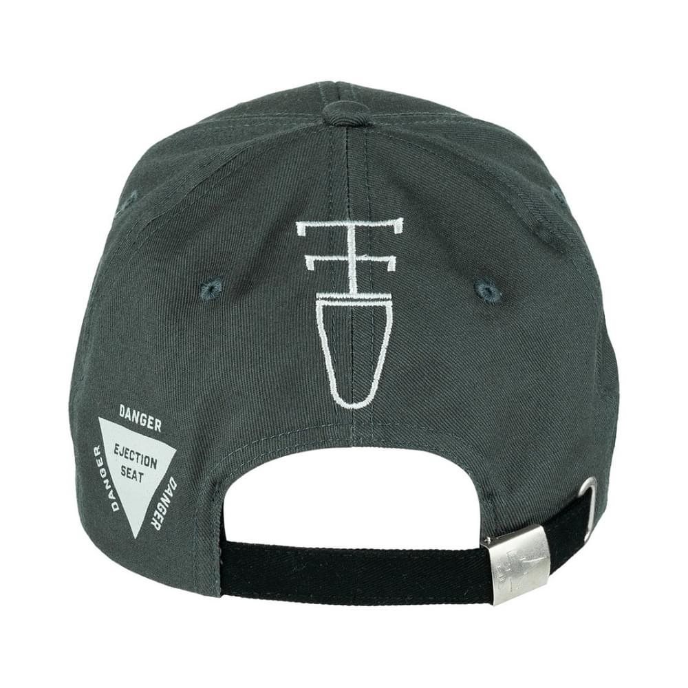 Čepice baseball F-16 FALCON ŠEDÁ