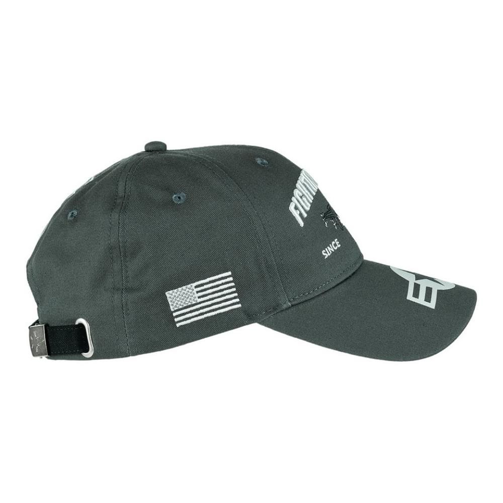 Čepice baseball F-16 FALCON ŠEDÁ