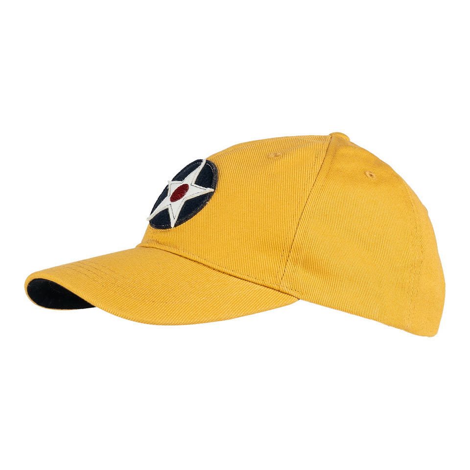 Levně FOSTEX čepice baseball USAAC ŽLUTÁ
