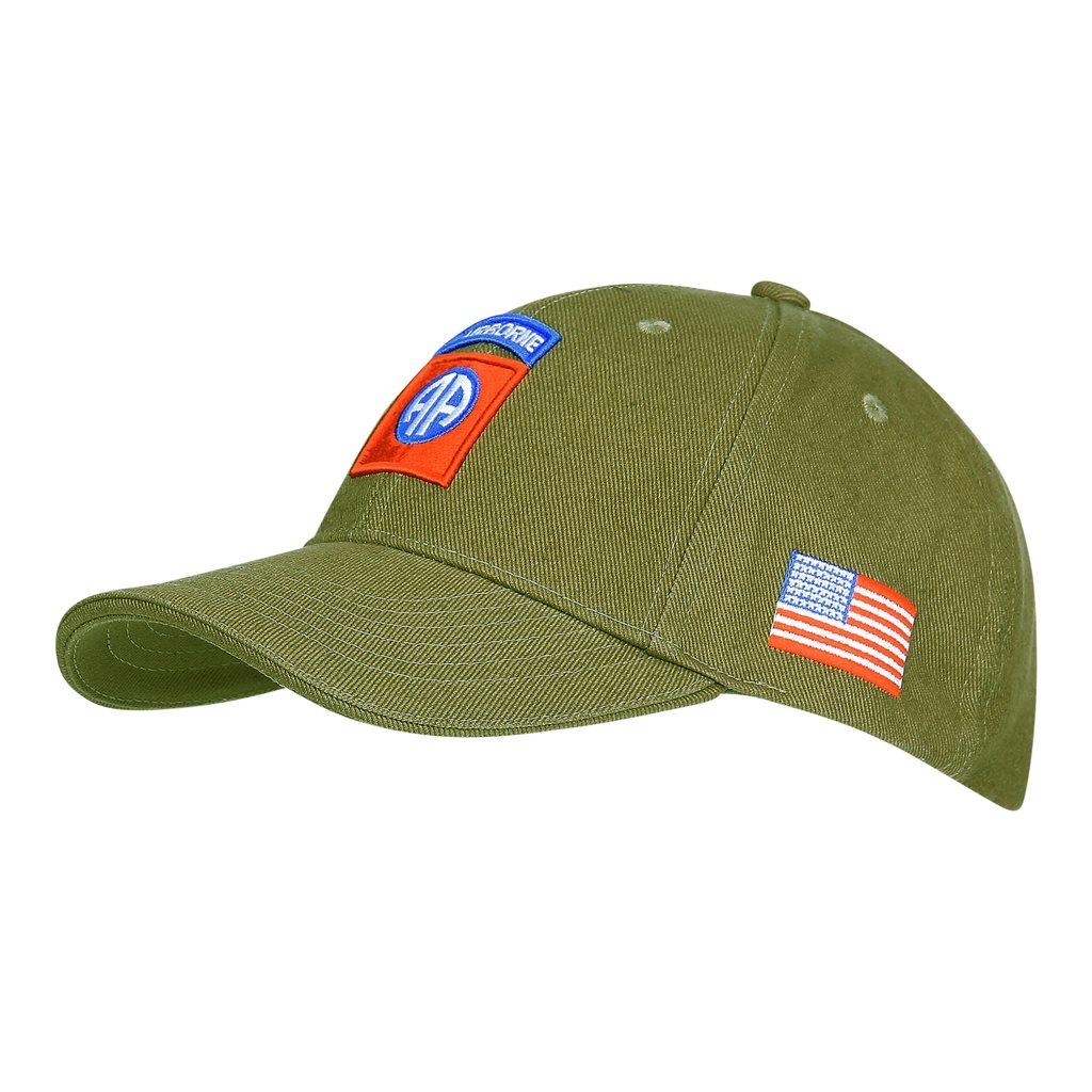Levně FOSTEX čepice baseball 82nd AIRBORNE ZELENÁ