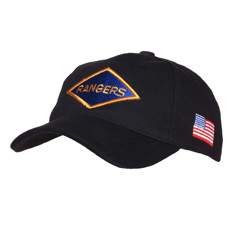 Levně FOSTEX čepice baseball RANGERS ČERNÁ