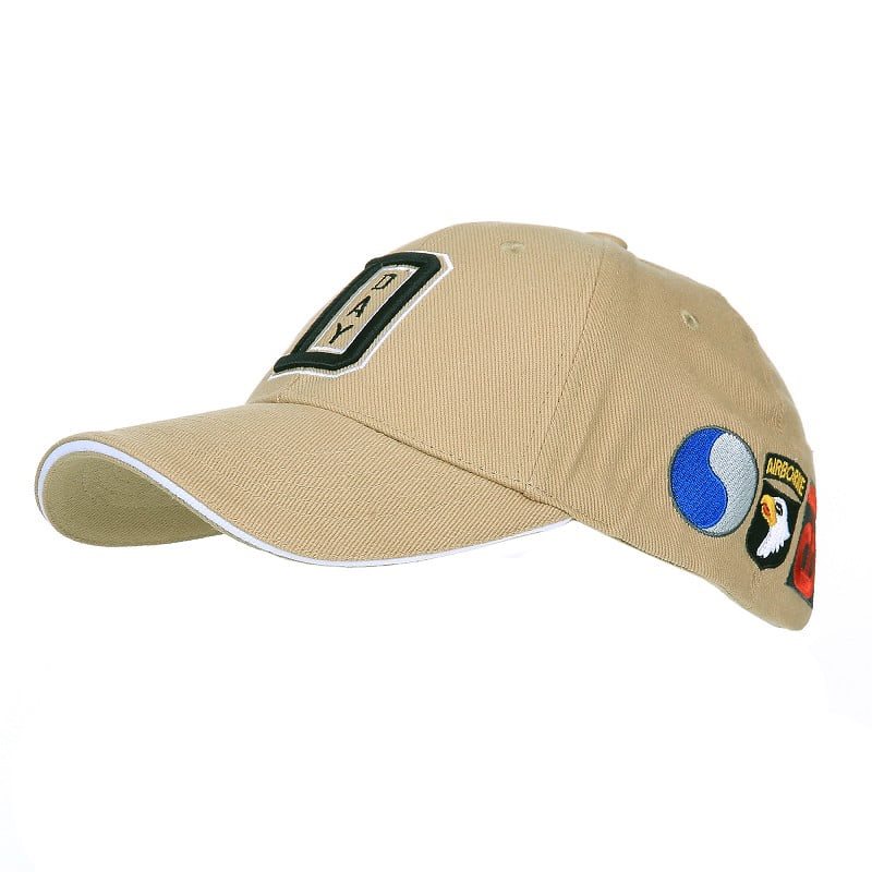 Levně FOSTEX čepice baseball D-DAY PÍSKOVÁ