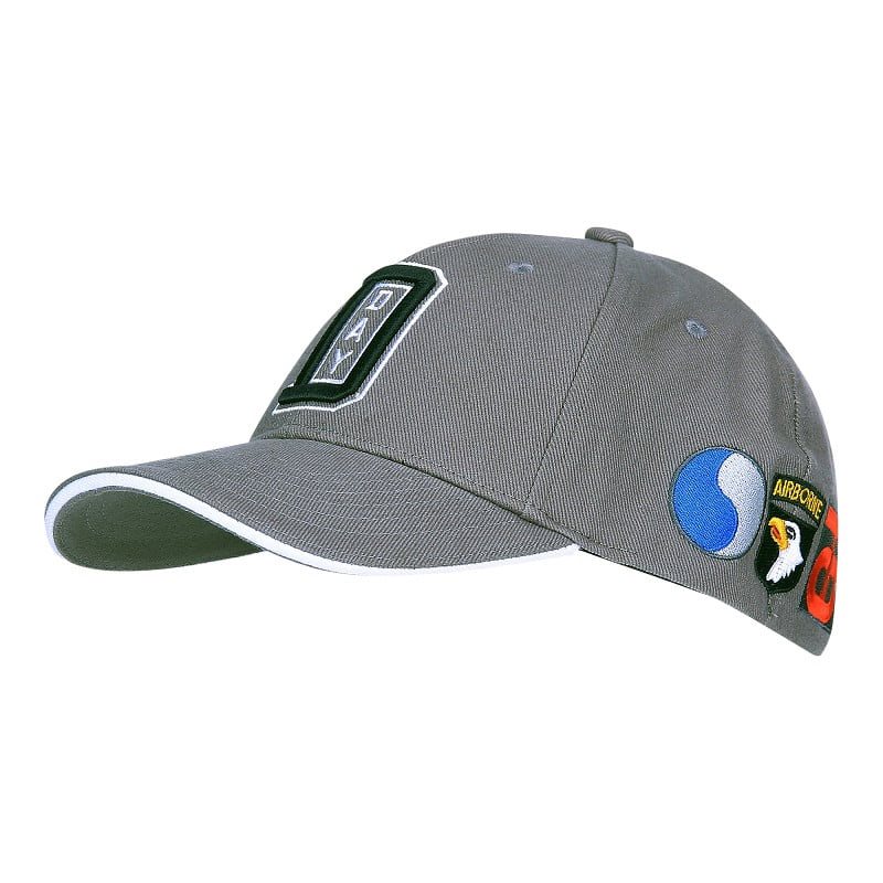 FOSTEX čepice baseball D-DAY ŠEDÁ
