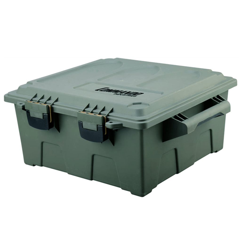 Levně Commando bedna/box přepravní UNIVERSAL CRATE LARGE plast ZELENÁ