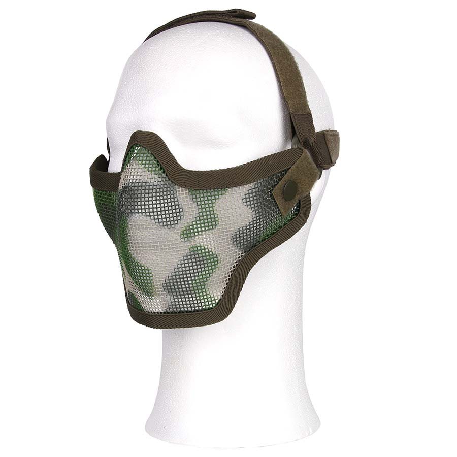 Levně 101INC maska AIRSOFT ochranná WOODLAND