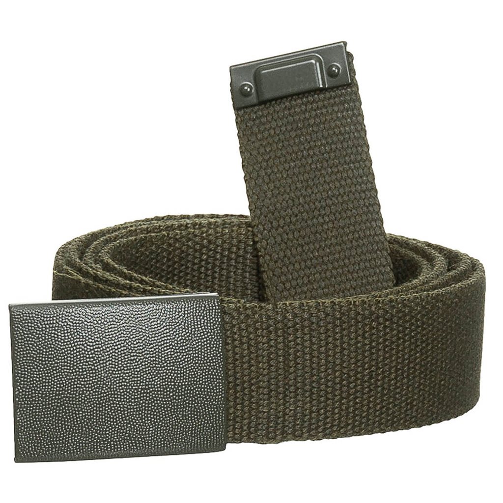 Levně MFH opasek kalhotový BW textil šířka 3cm délka 130cm ZELENÝ