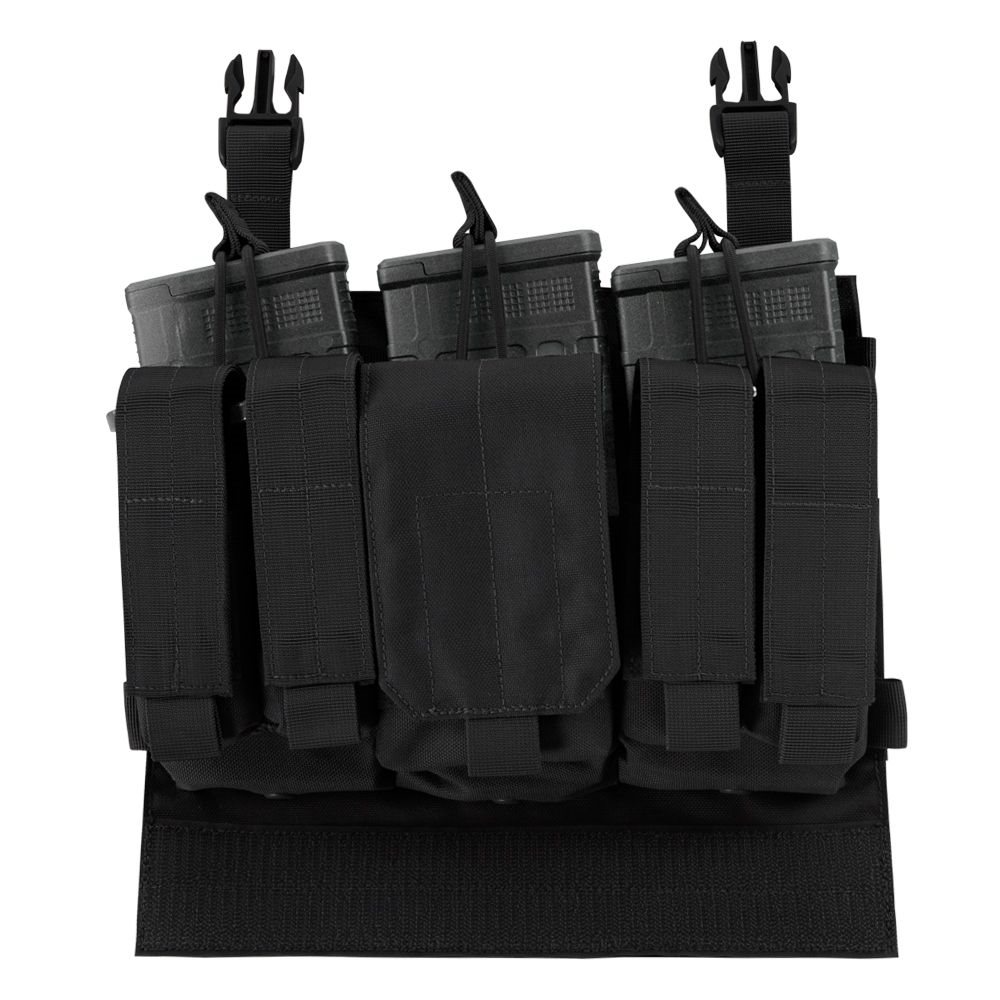 Levně CONDOR OUTDOOR panel přední VAS M14 RECON ČERNÝ