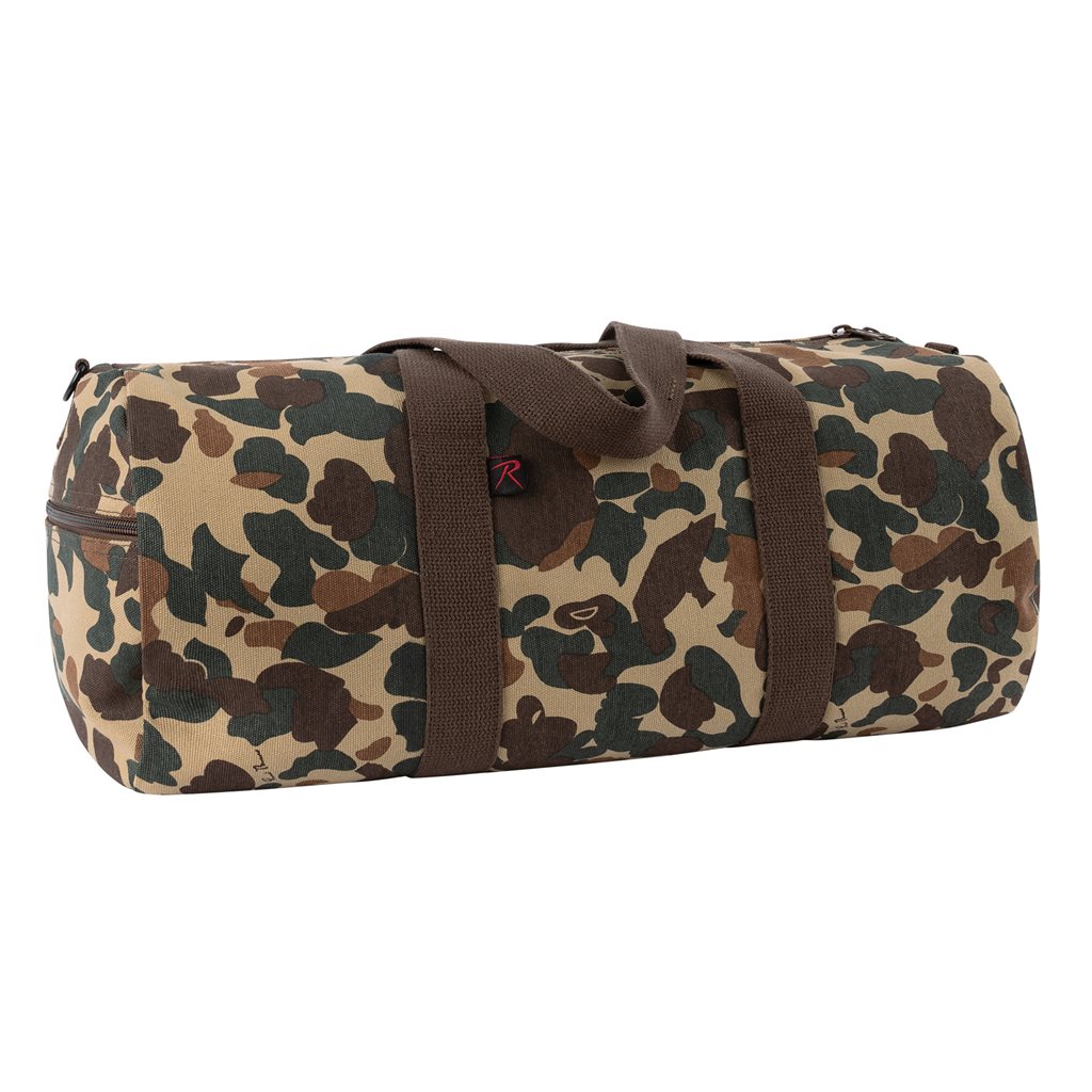 Levně ROTHCO taška přes rameno VÁLEC 48 x 23 cm bavlněná FRED BEAR CAMO