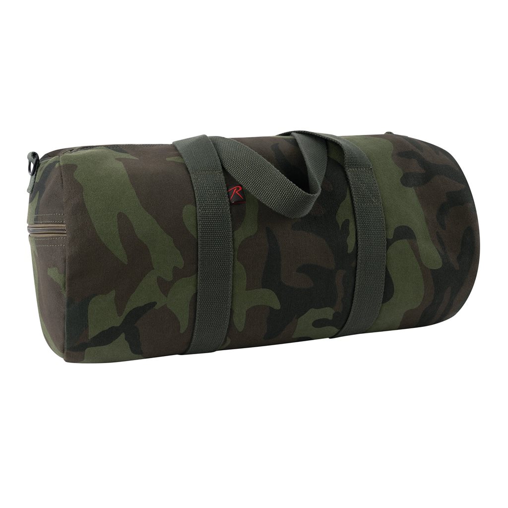 Levně ROTHCO taška přes rameno VÁLEC 48 x 23 cm bavlněná MIDNIGHT WOODLAND CAMO