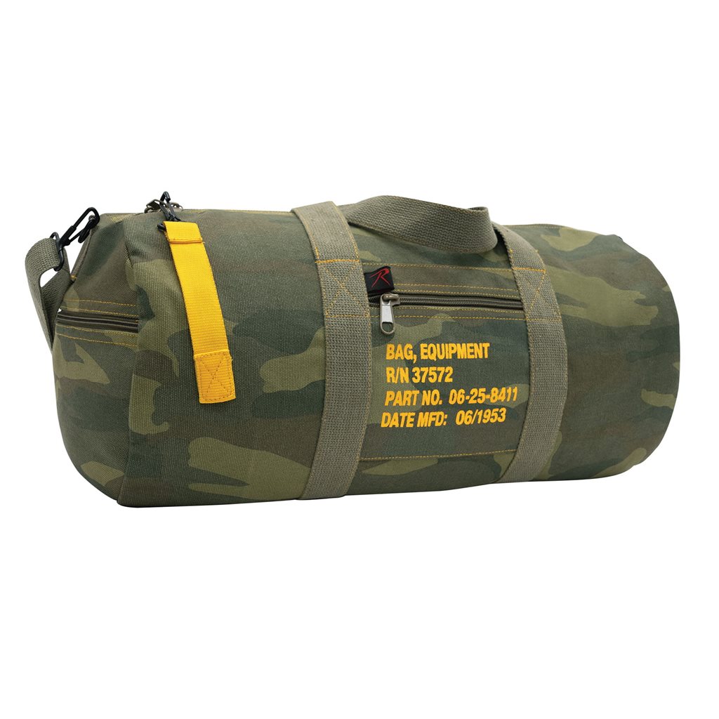 Levně ROTHCO taška EQUIPMENT plátěná WOODLAND