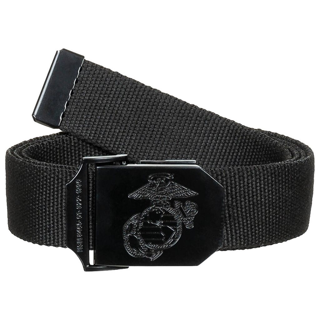 Levně MFH opasek USMC 35 mm ČERNÝ