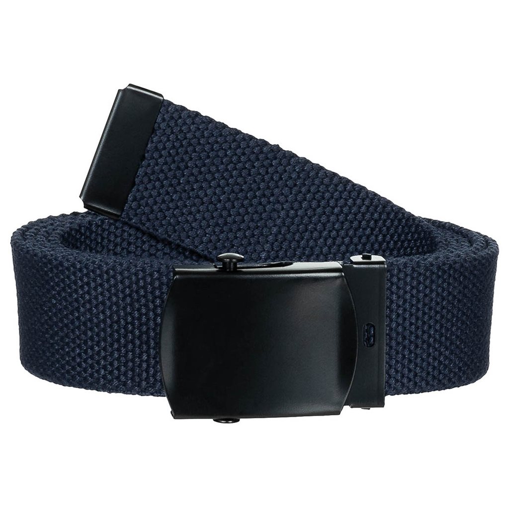Levně MFH opasek s kovovou přezkou 30 mm MODRÝ