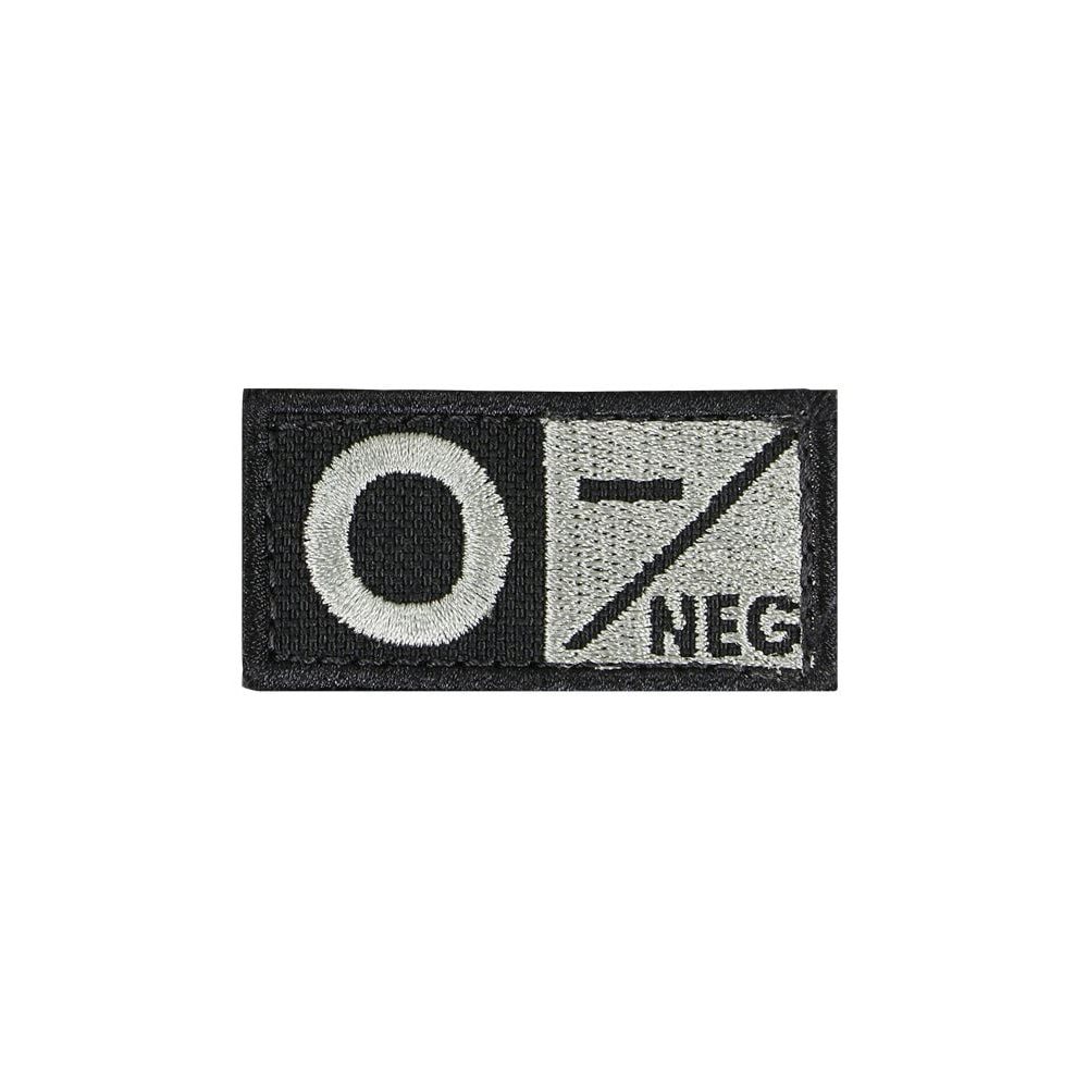 Levně CONDOR OUTDOOR nášivka krevní skupina 0 NEG VELCRO FOLIAGE