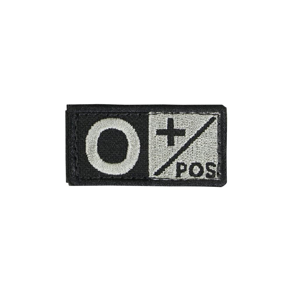 Levně CONDOR OUTDOOR nášivka krevní skupina 0 POS VELCRO FOLIAGE