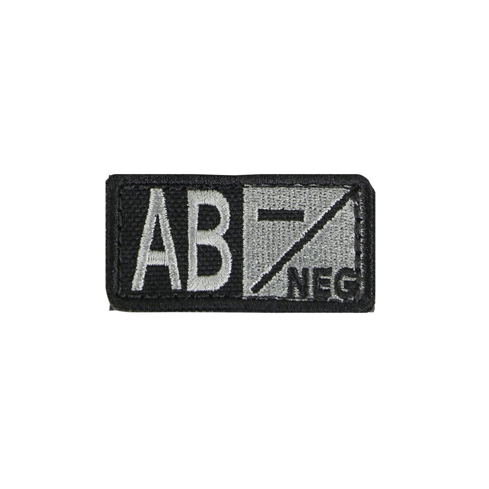Levně CONDOR OUTDOOR nášivka krevní skupina AB NEG VELCRO FOLIAGE