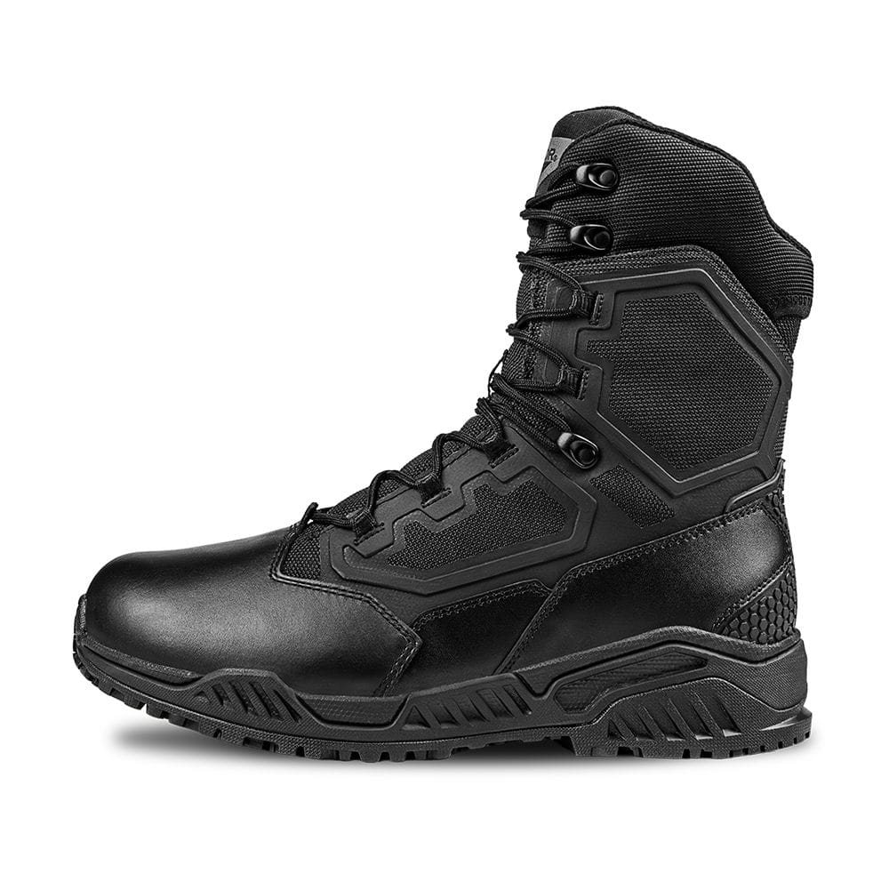 Boty taktické BRIGADE 8" se zipem ČERNÉ vel. US 9