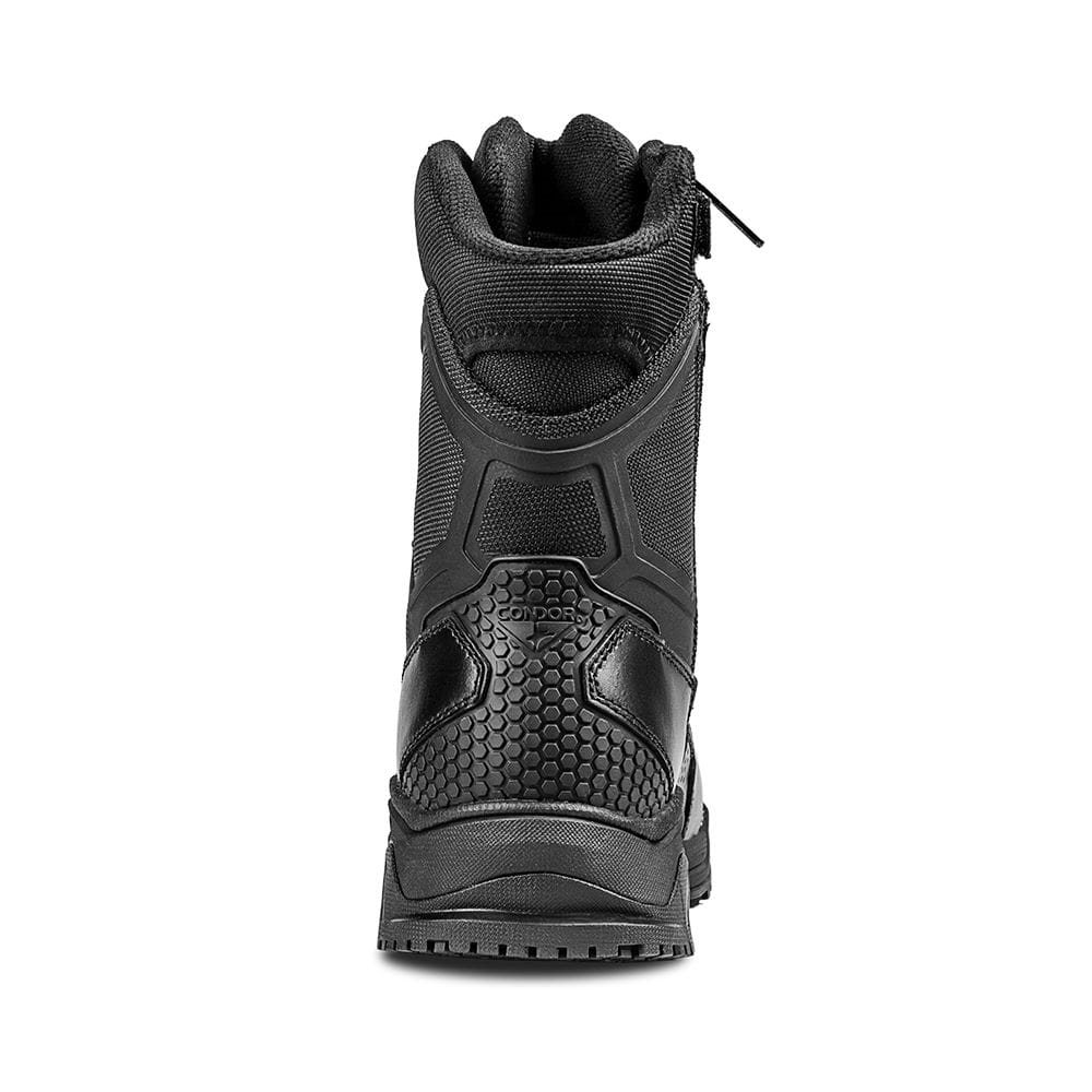 Boty taktické BRIGADE 8" se zipem ČERNÉ vel. US 9