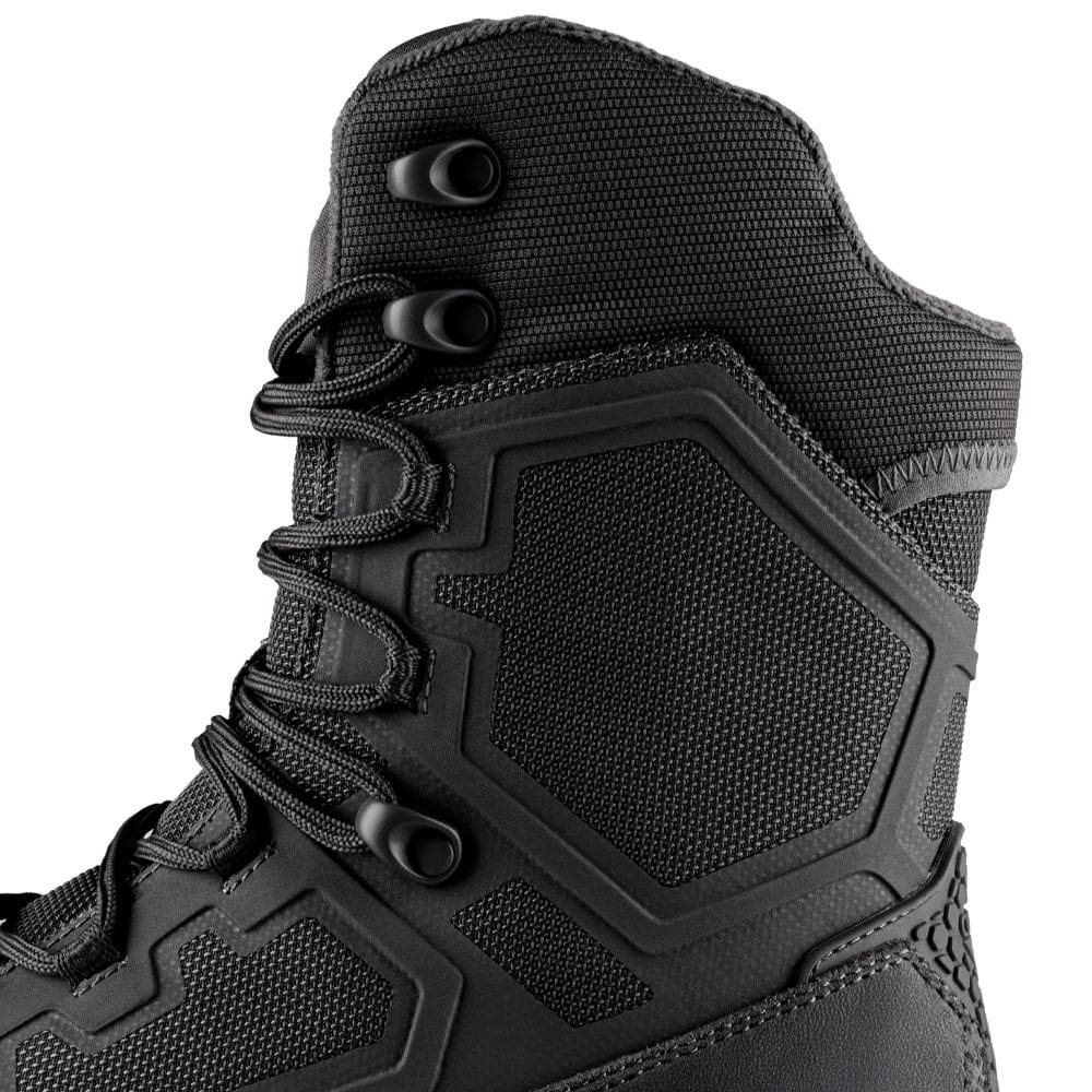 Boty taktické BRIGADE 8" se zipem ČERNÉ vel. US 9