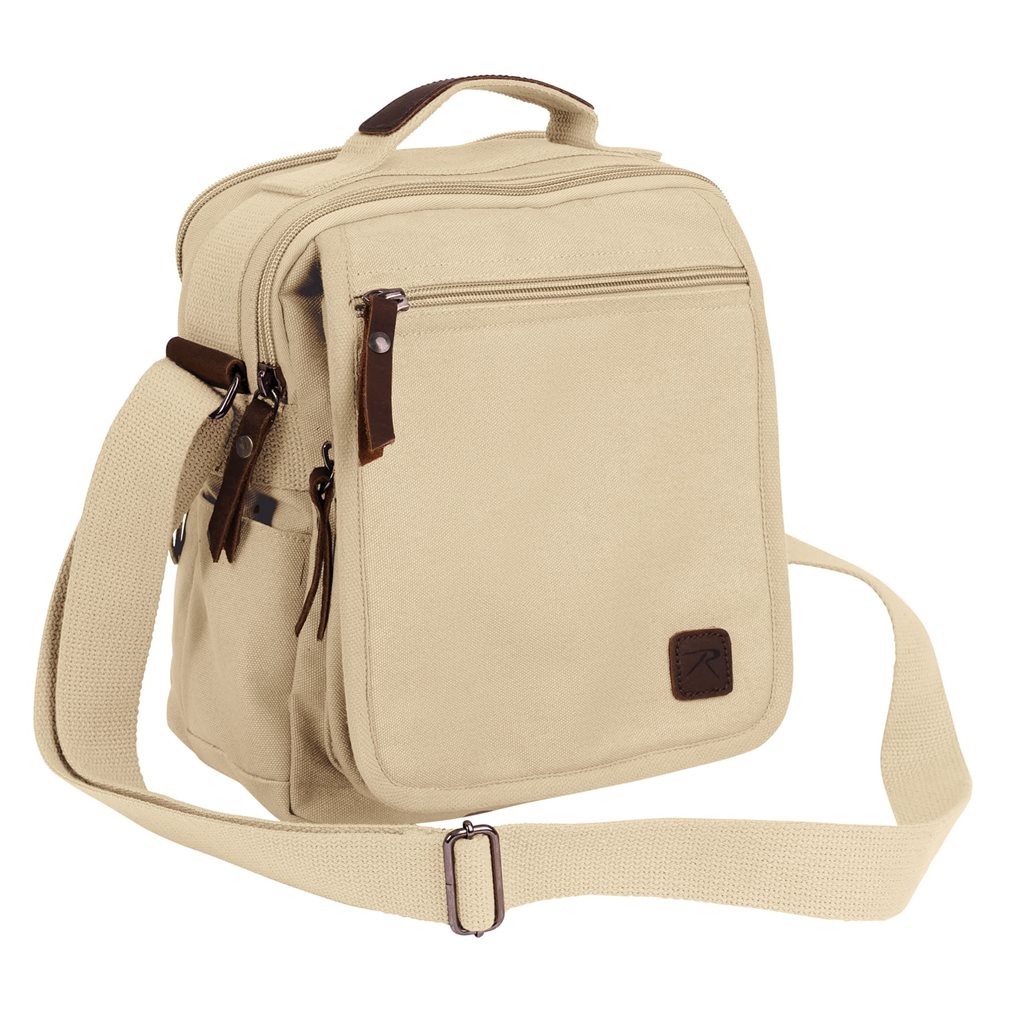 ROTHCO taška přes rameno EVERYDAY WORK plátěná KHAKI