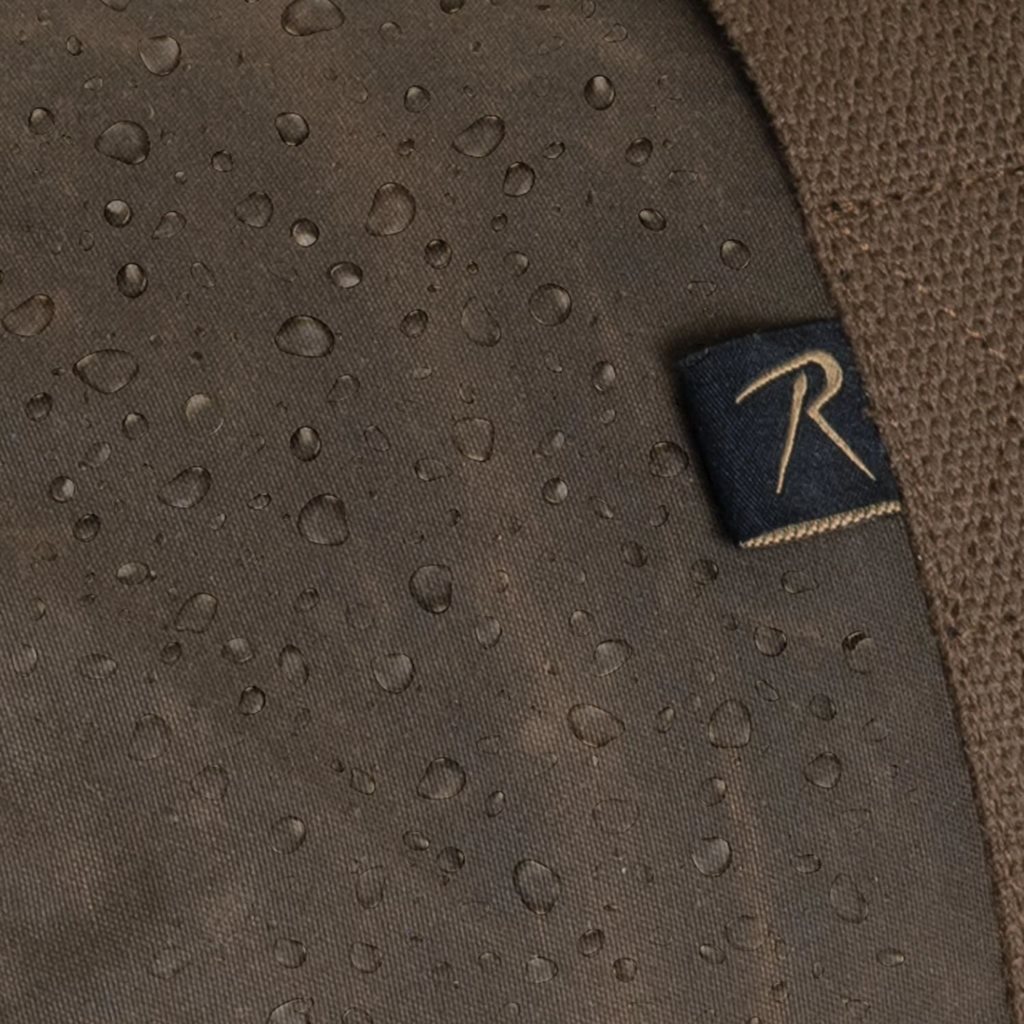 Taška WAXED DUFFLE BAG přes rameno 24" HNĚDÁ