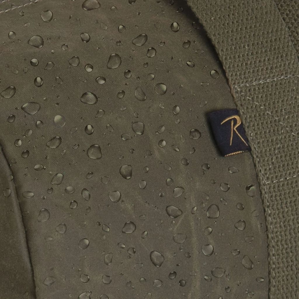 Taška WAXED DUFFLE BAG přes rameno 24" ZELENÁ