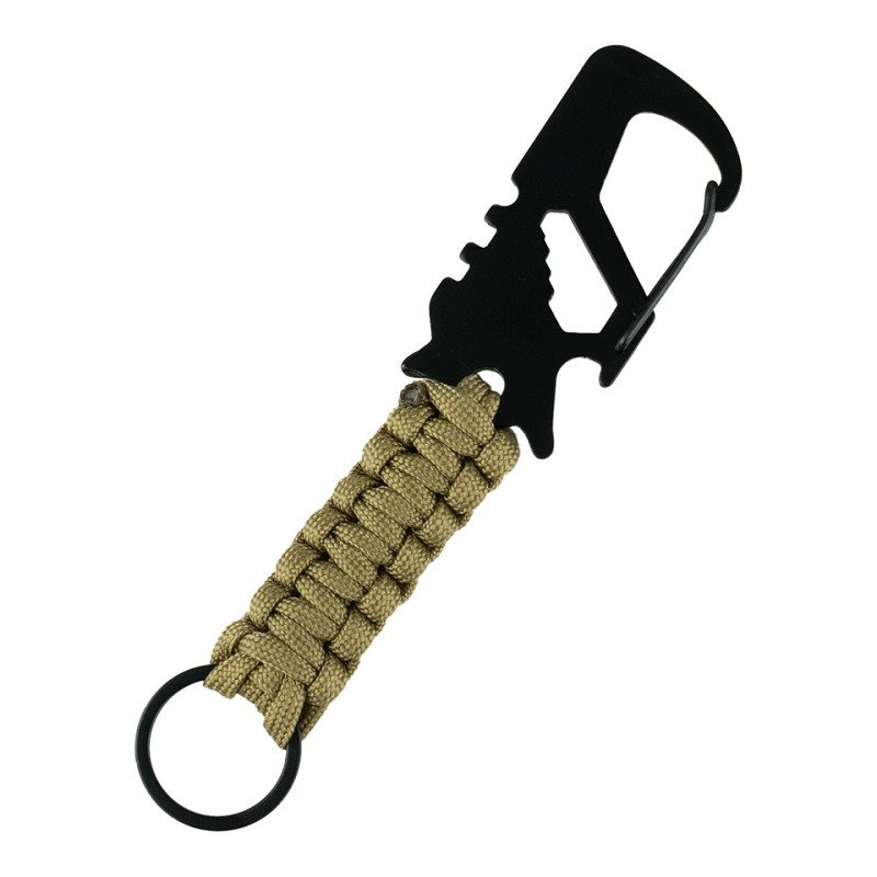 Levně 101INC klíčenka multifunkční s karabinou COYOTE