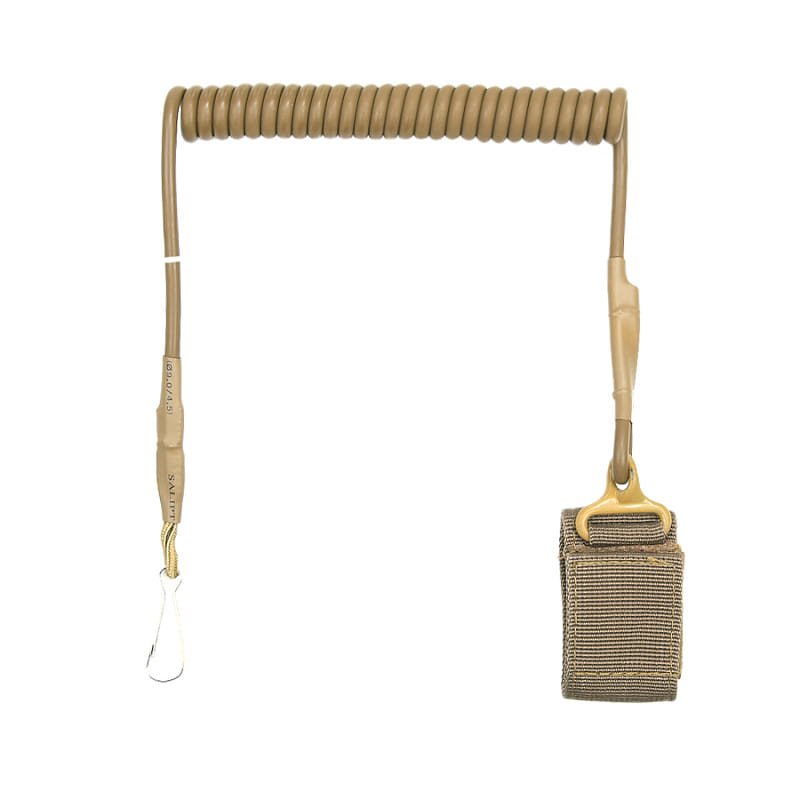 Levně 101INC kabel (telefonní) bezpečností SWAT ke zbrani KHAKI