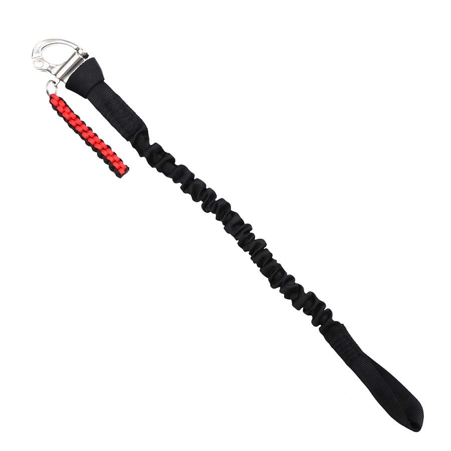 Levně FOSCO popruh SAFETY LANYARD záchranný - replika ČERNÝ
