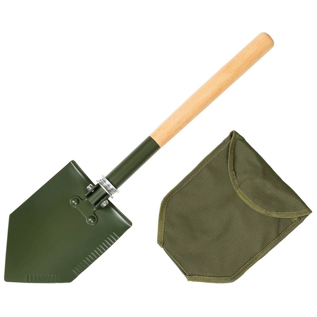 Levně MFH lopatka skládací polní DELUXE ZELENÁ