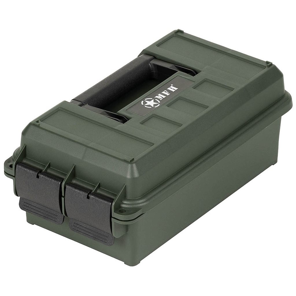 Levně MFH bedna na munici AMMO BOX plastová menší ZELENÁ