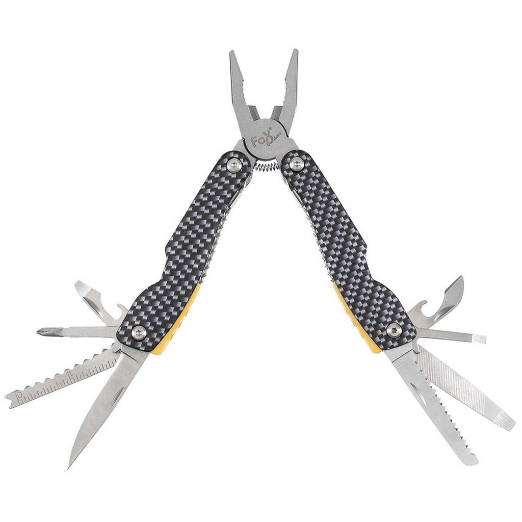 Kleště multifunkční CARBON Grip s pouzdrem ČERNÉ