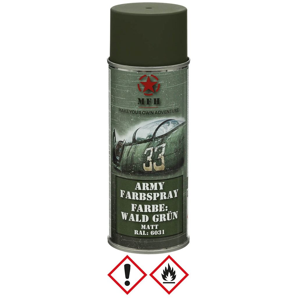 Levně MFH barva ARMY ve spreji 400ml WALD ZELENÁ
