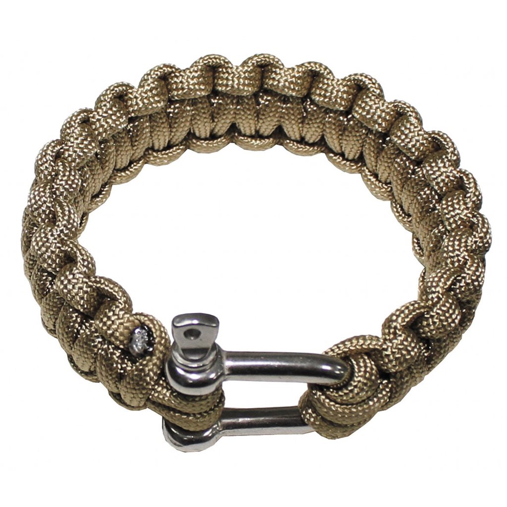 Levně Náramek PARACORD kov.přezka COYOTE