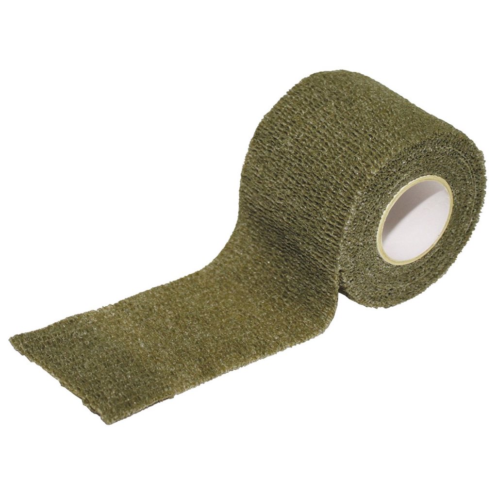 Levně MFH páska UNI omotávací maskovací ZELENÁ
