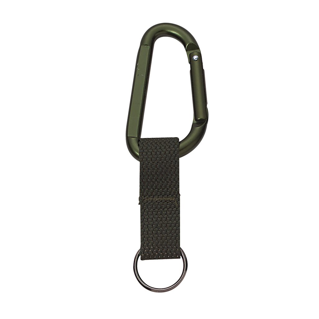 Levně ROTHCO karabina JUMBO 80mm ZELENÁ s popruhem a kroužkem