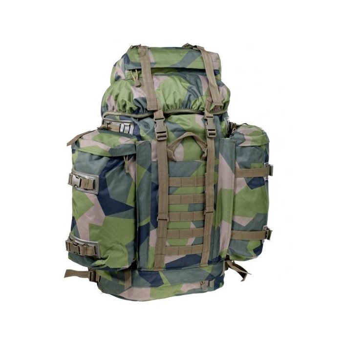 Levně AB batoh BW MOUNTAIN 80L švédské maskování M90
