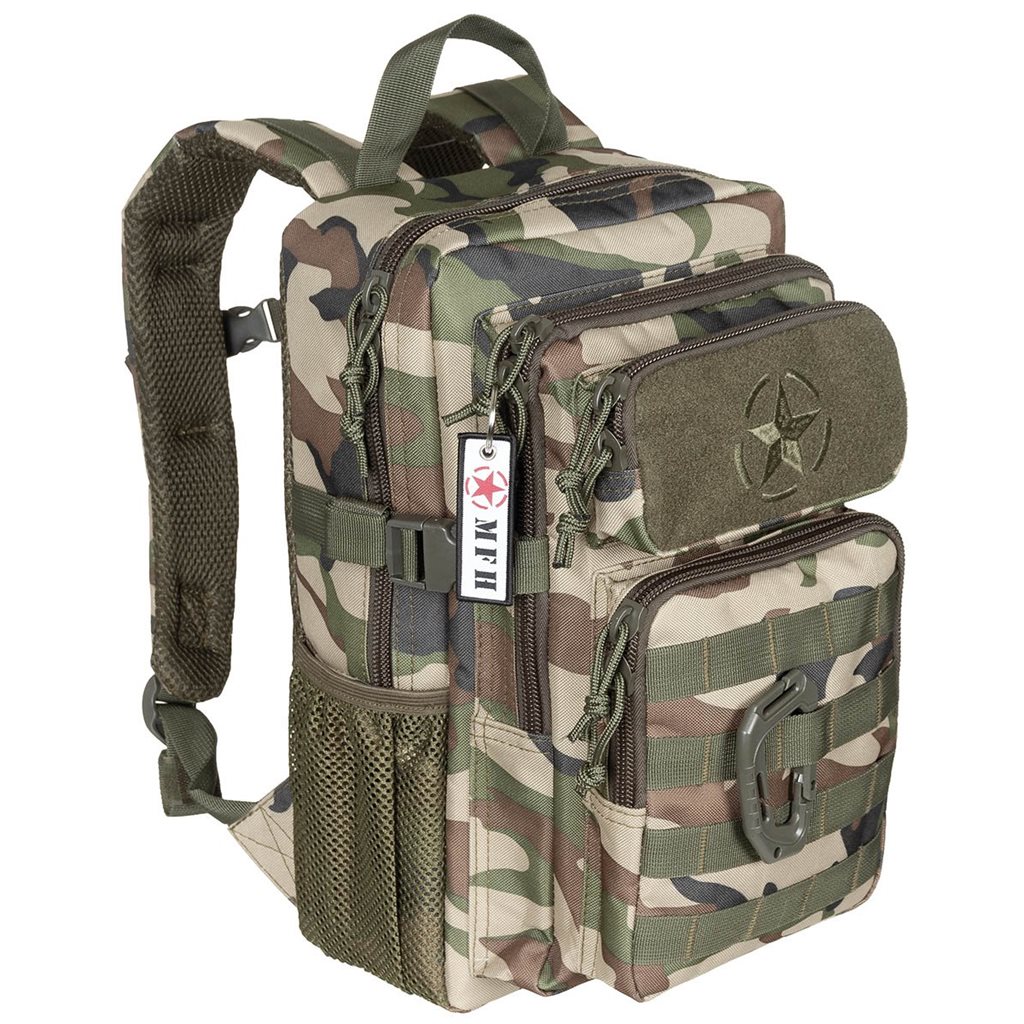 Levně MFH batoh malý dětský US ASSAULT YOUNGSTER WOODLAND