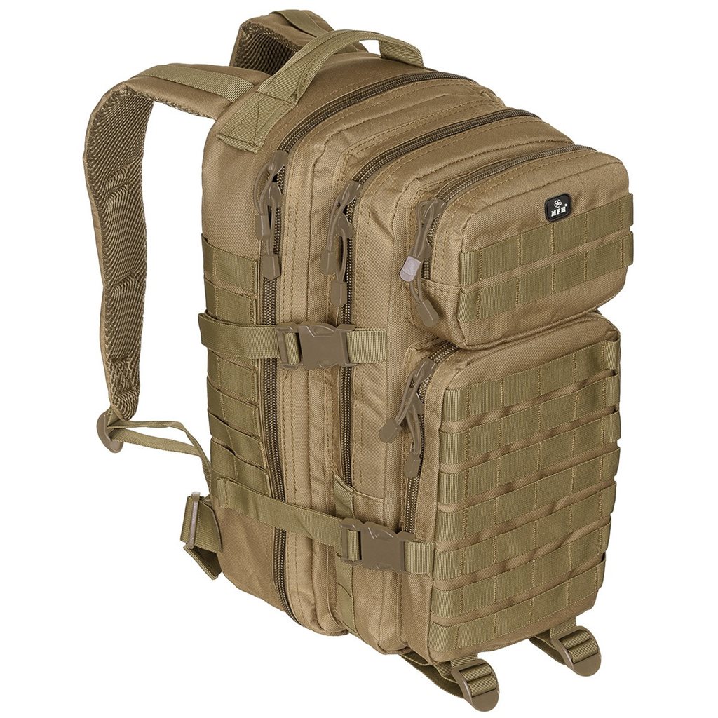 Levně MFH batoh ASSAULT I malý 30 ltr. COYOTE BROWN