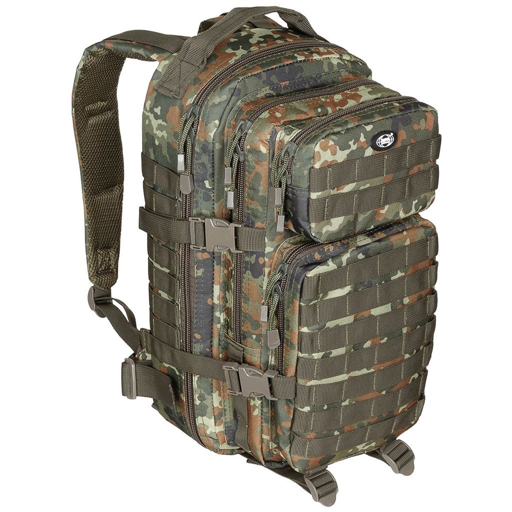 Levně MFH batoh ASSAULT I malý 30 ltr. FLECKTARN