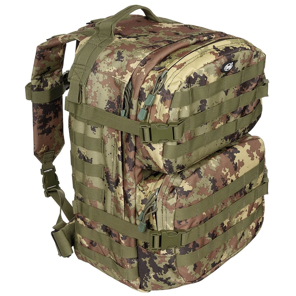 Levně MFH batoh ASSAULT II velký 40 ltr.VEGETATO WOODLAND