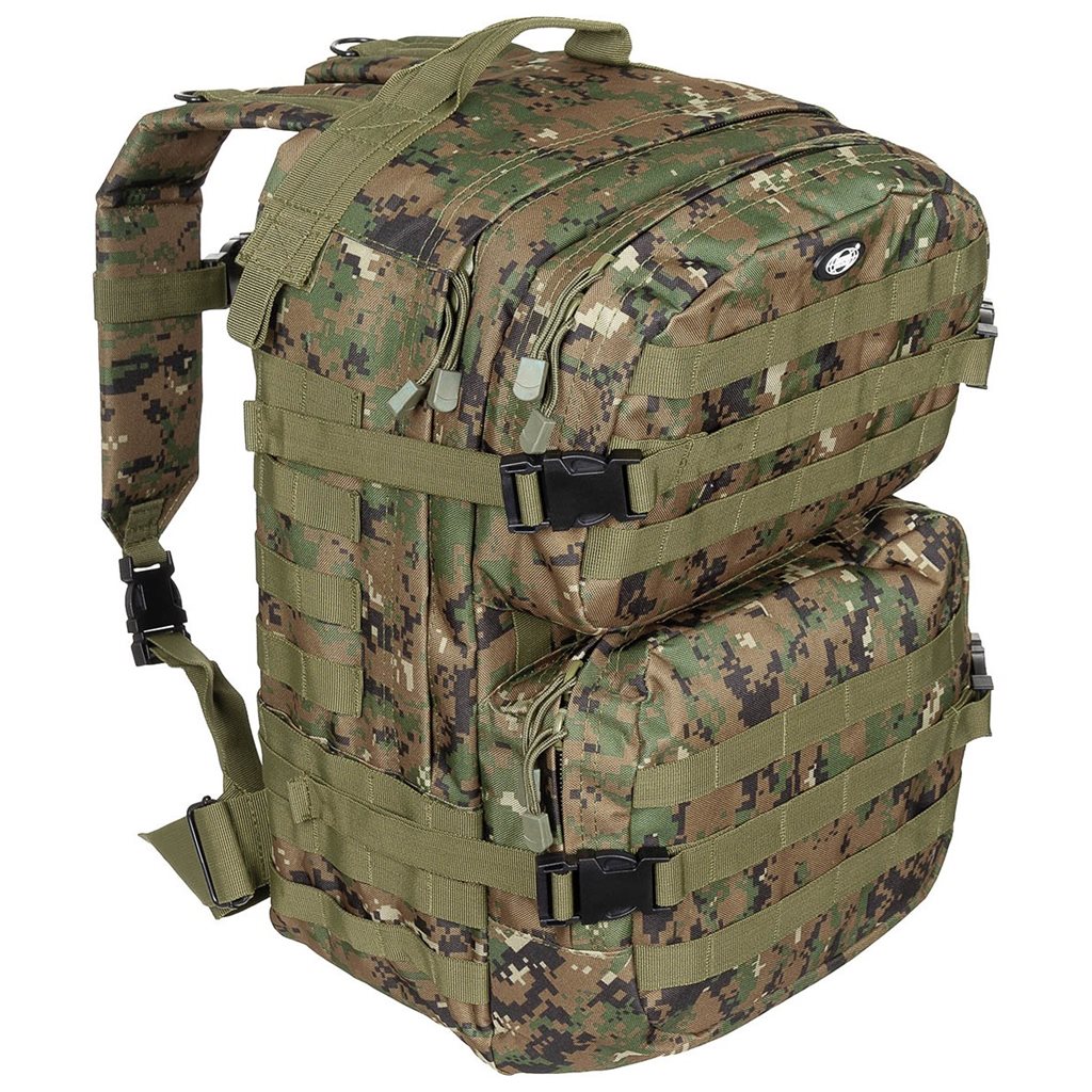 Levně MFH batoh ASSAULT II velký 40 ltr. MARPAT DIGITAL WOODLAND