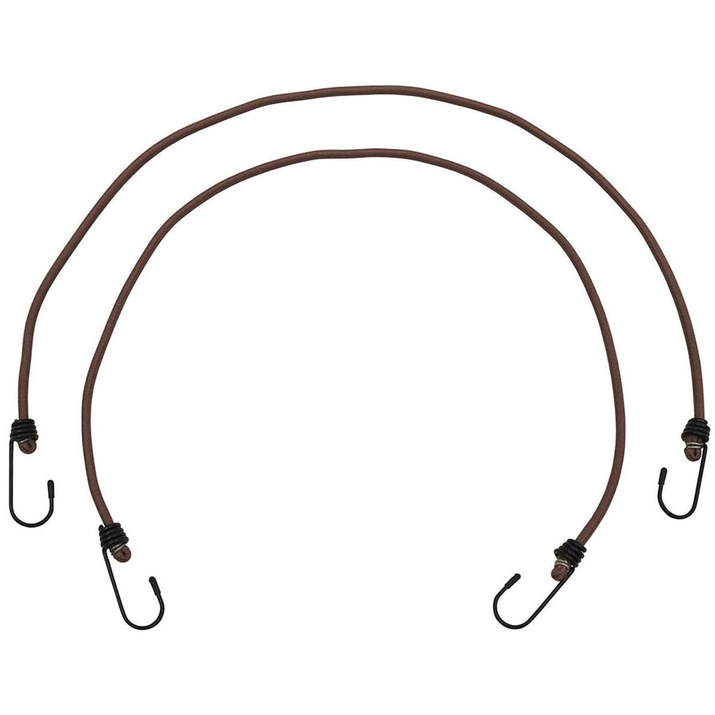 Levně MFH gumicuk upínací s kovovými háky ø 6mm / délka 75 cm COYOTE