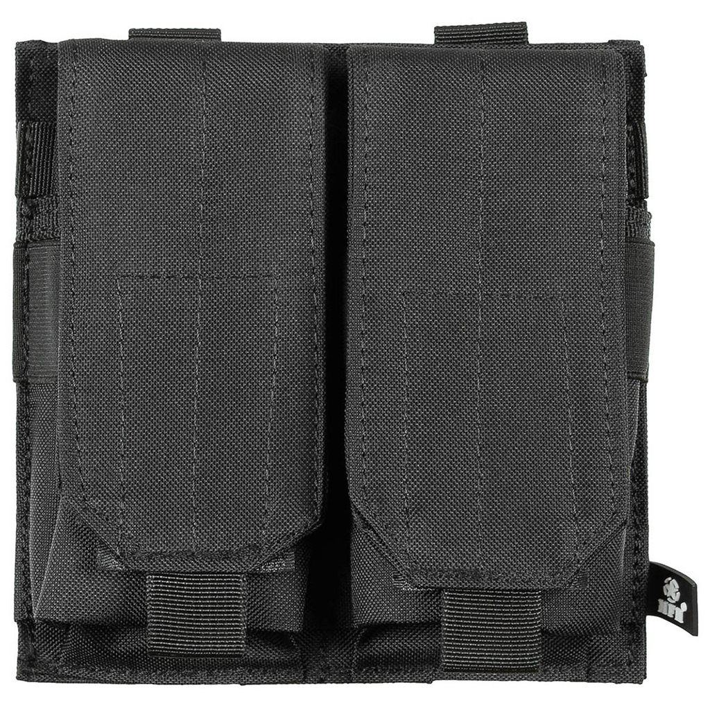 Levně MFH sumka MOLLE dvojitá na zásobníky M4/M16 ČERNÁ
